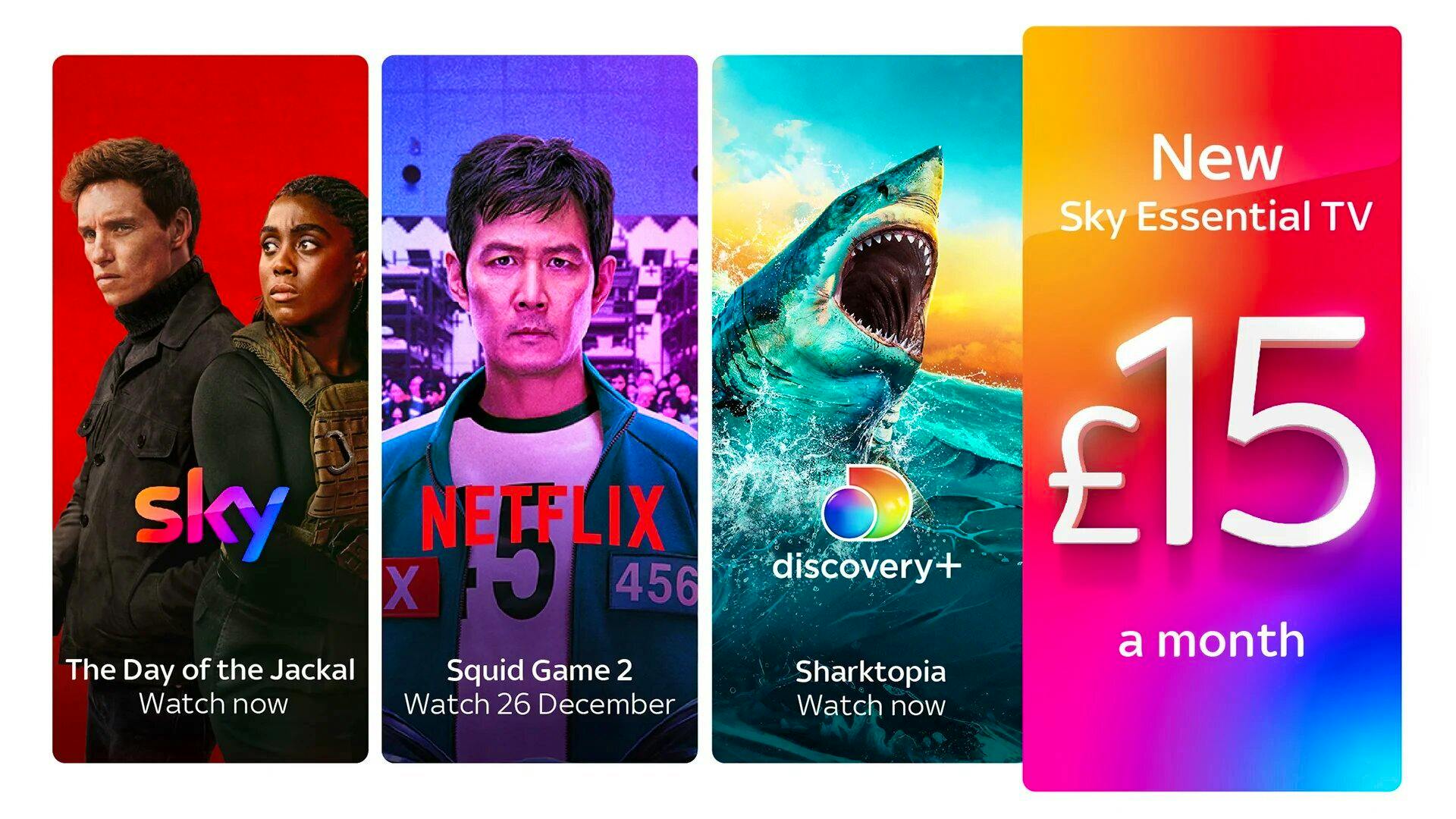 Sky launches Essential TV: a new, low-cost way to watch