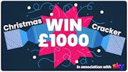 Christmas Cracker! £1000 prize draw