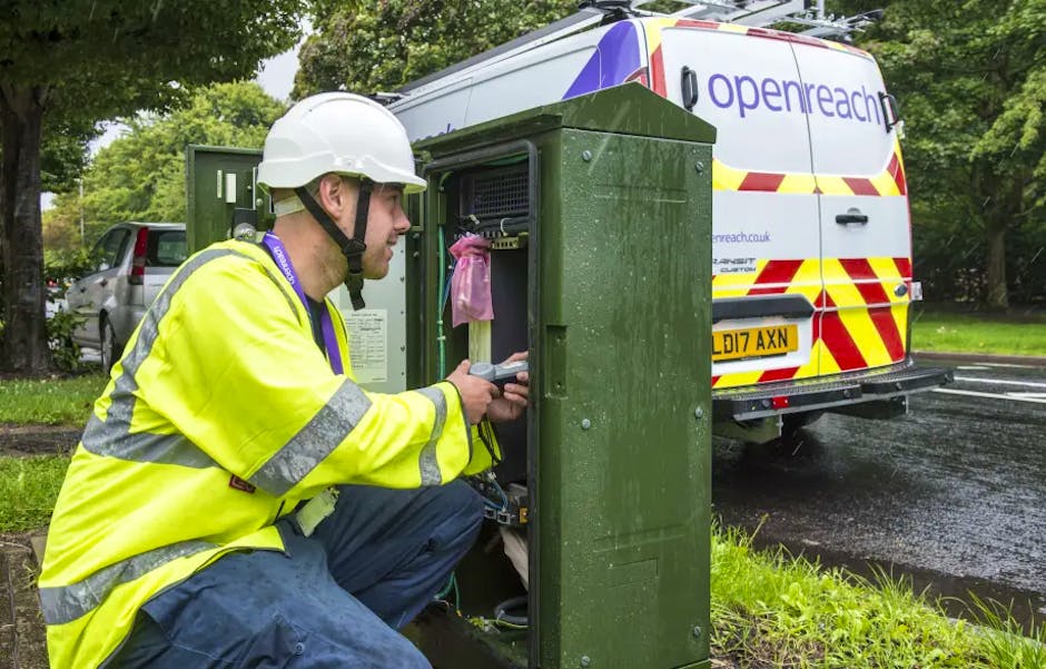 Openreach reveal next areas for full fibre broadband