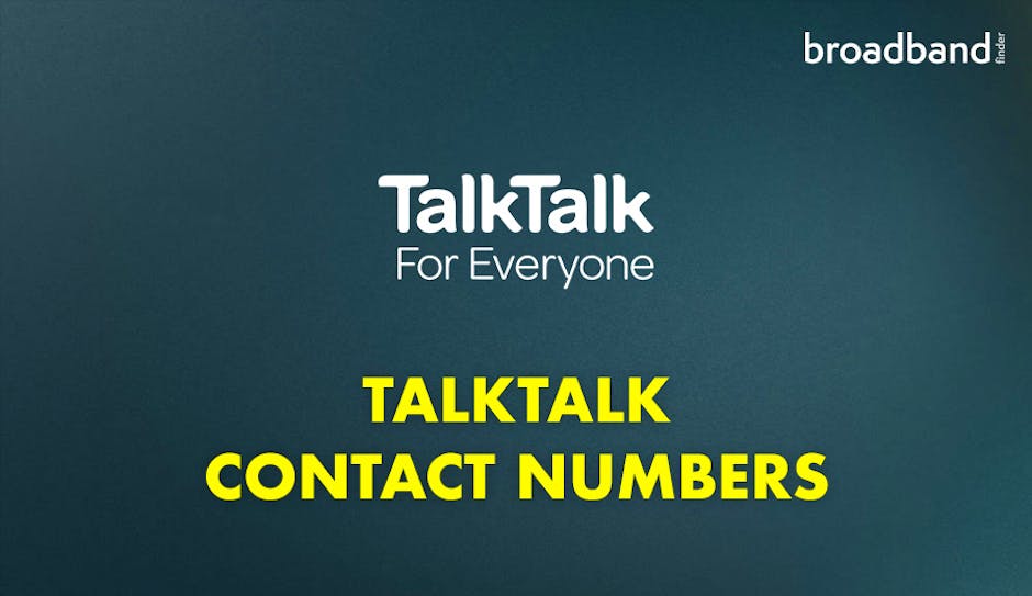 TalkTalk phone number | Getting in touch