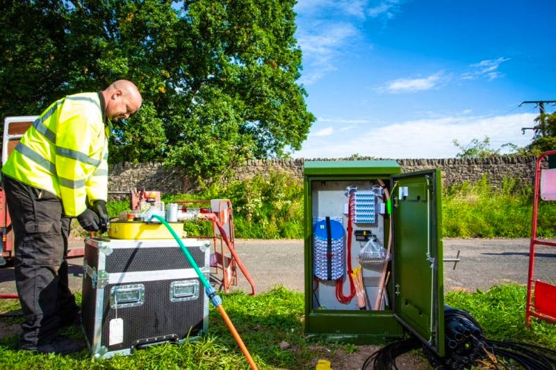 Worst connected street receives ultrafast broadband